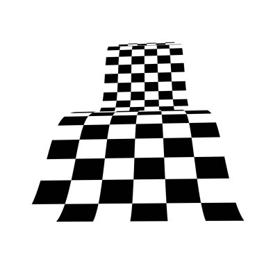 Yarış bayrak simgesi tasarım