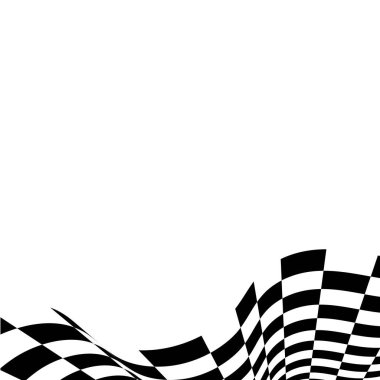 Yarış bayrak simgesi tasarım