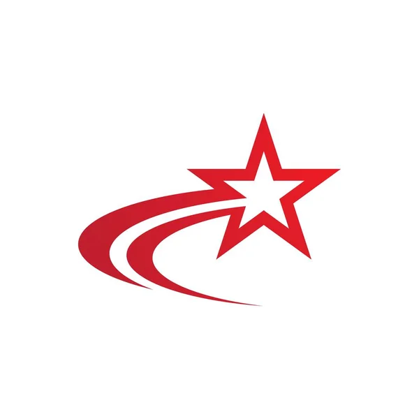 Gwiazda ikona szablon — Wektor stockowy