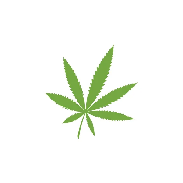 Canabis marijuana signe symbole illustration — Image vectorielle