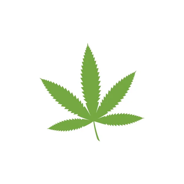 Canabis marihuana znak symbol ilustracja — Wektor stockowy