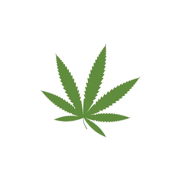 Canabis marihuana znak symbol ilustracja — Wektor stockowy