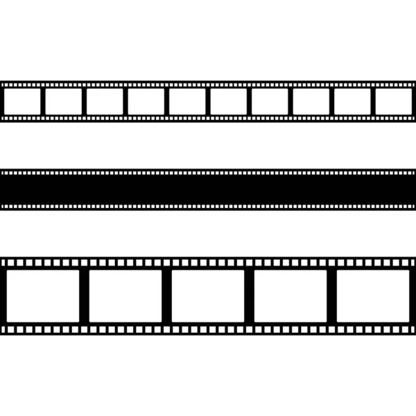 Ilustração vetorial de ícone de filme abstrato —  Vetores de Stock