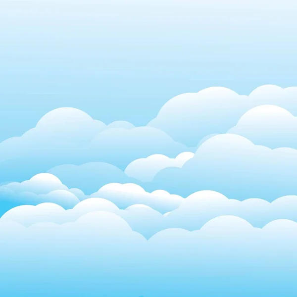 Вектор облачных шаблонов — стоковый вектор