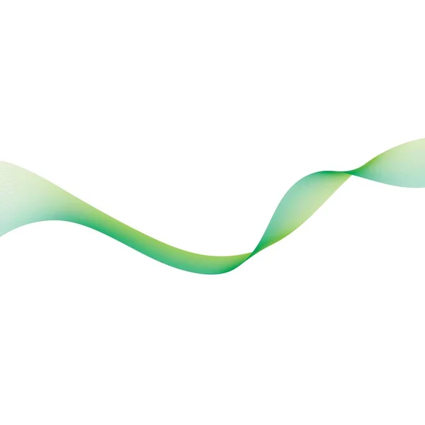 Абстрактний потік гладкої кольорової хвилі — стоковий вектор