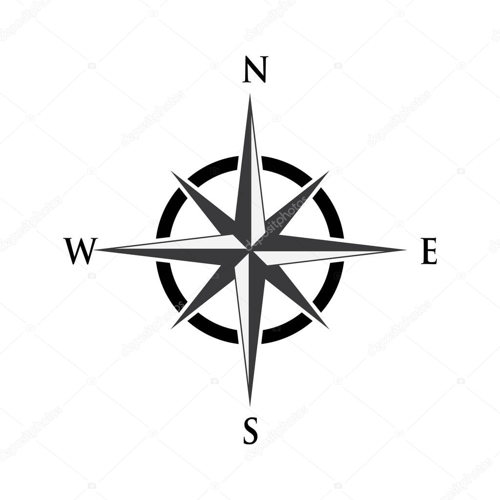 Compass Logo Template vector icon