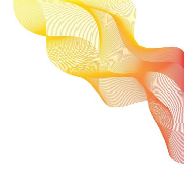 Düz renk dalga vektör