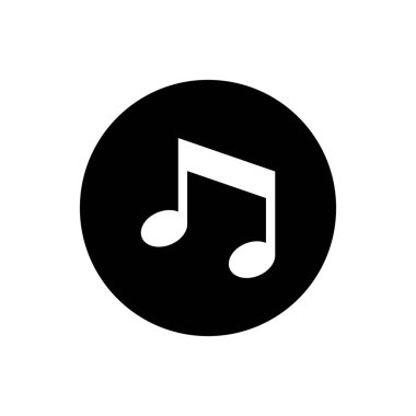 Not simge vektör illüstrasyon tasarımı