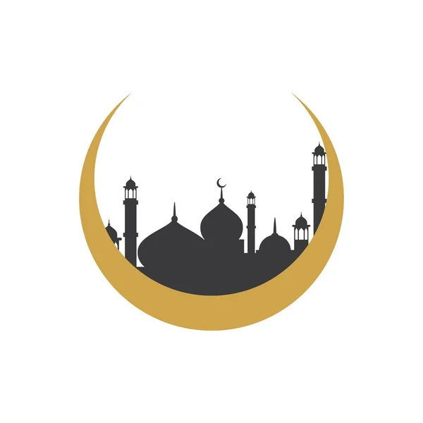 Abbildung muslimischer Symbole — Stockvektor