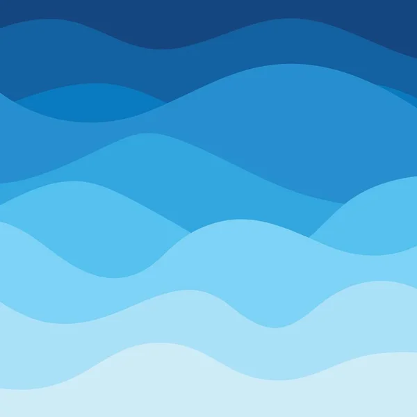 Абстрактний фон дизайну водної хвилі — стоковий вектор