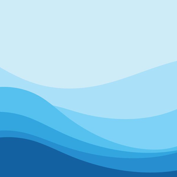 Abstract Water wave design background