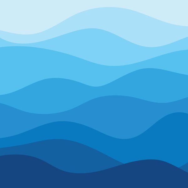 Abstract Water wave design background