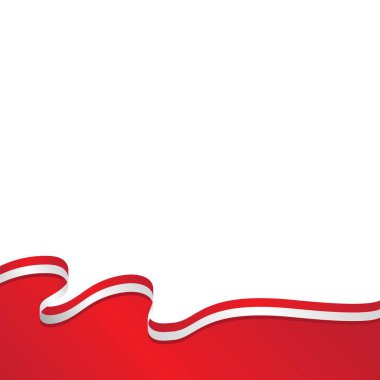Endonezya bayrağı illüstrasyon vektör