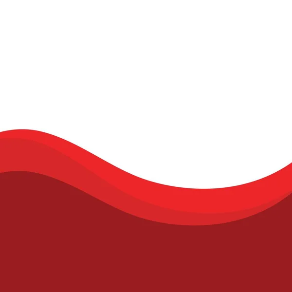 Flaga Indonezji wektorowych ilustracji — Wektor stockowy