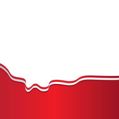 Endonezya bayrağı illüstrasyon vektör