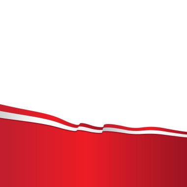 Endonezya bayrağı illüstrasyon vektör