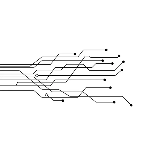 Circuit vector illustratie — Stockvector