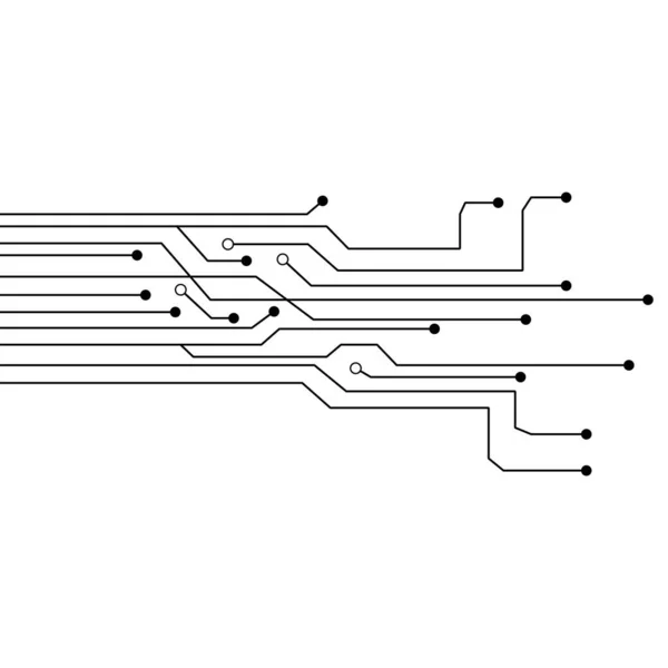 Circuit vector illustratie — Stockvector