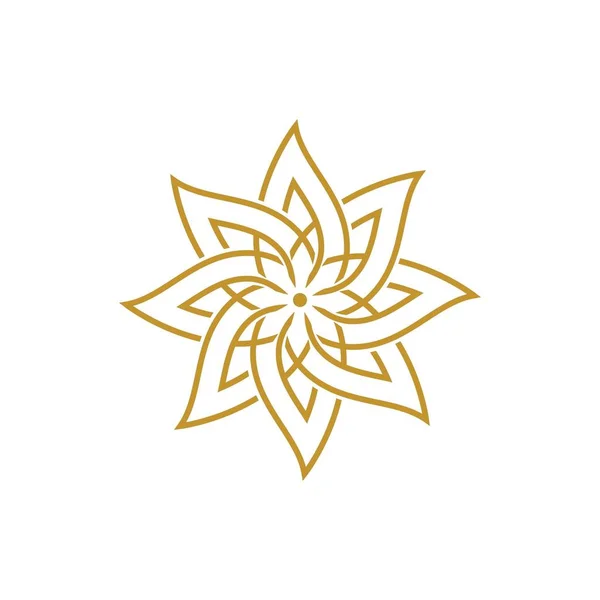 Краса квітка Векторна іконка — стоковий вектор