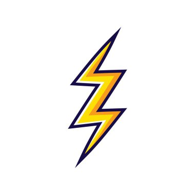 Bolt simgesi Vektör İllüstrasyon Tasarım Logo şablonu