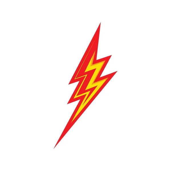 Bolt Icon Vector Illustration Design Logo Template — Stock Vector