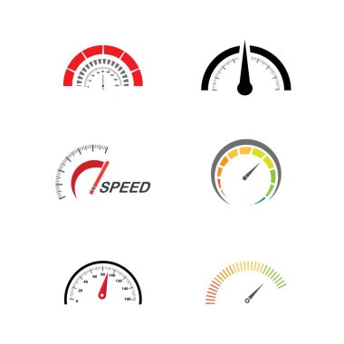 hız göstergesi vektör çizim