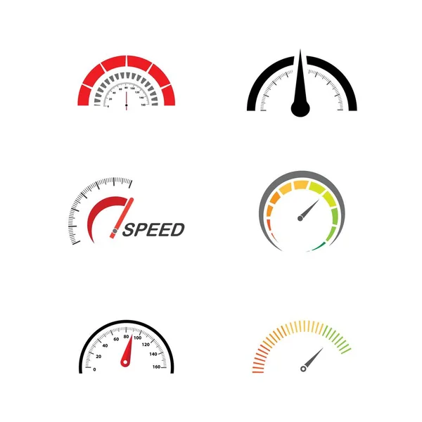 Tacho-Vektordarstellung — Stockvektor