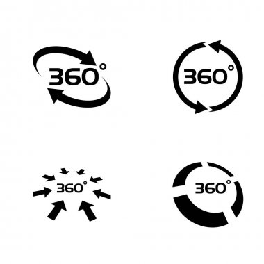 360 derece görüntü vektör simgeleri ile ilgili