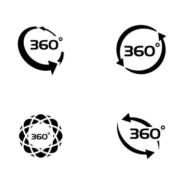 360 derece görüntü vektör simgeleri ile ilgili