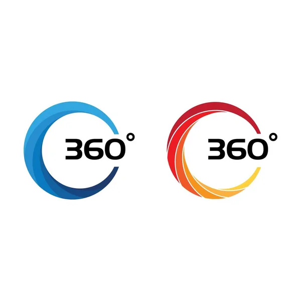 360 Grau Ver ícones vetoriais relacionados —  Vetores de Stock