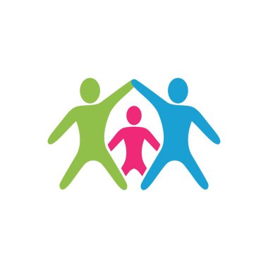 İnsanlar kutsal kişilerin resmi iş grubu vektör