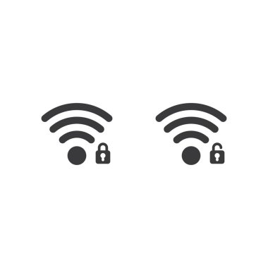 sinyal wi-fi illüstrasyon tasarımı