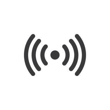 sinyal wi-fi illüstrasyon tasarımı