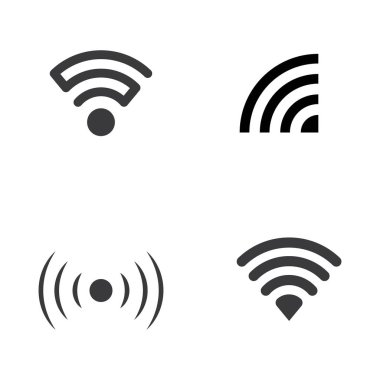 sinyal wi-fi illüstrasyon tasarımı