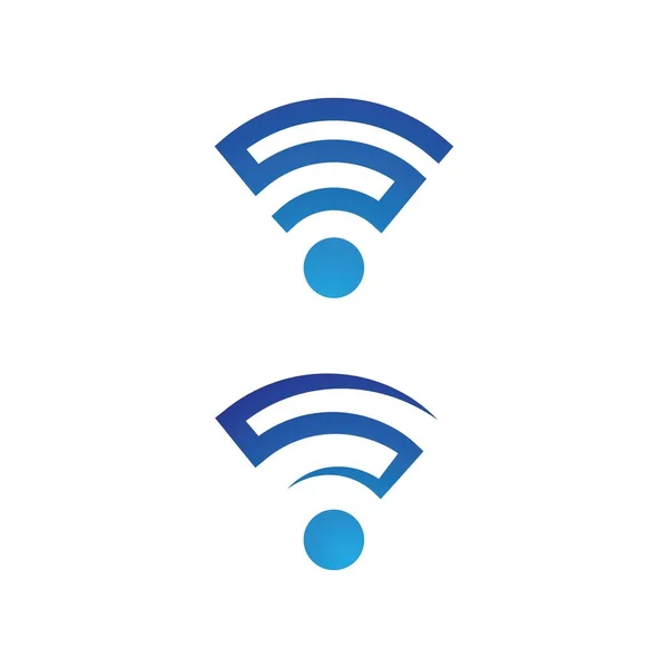Sygnał Wi-Fi ilustracja projekt — Wektor stockowy