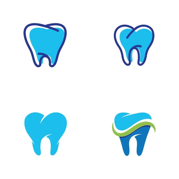 Logo dental Plantilla Vector — Vector de stock