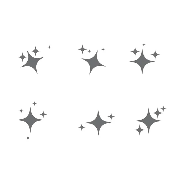 Plantilla icono estrella — Vector de stock