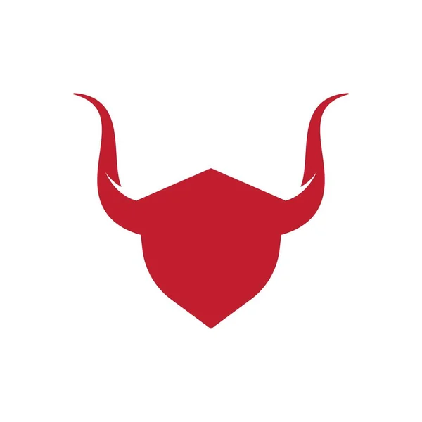 Ördög kürt vektor ikon tervezés — Stock Vector