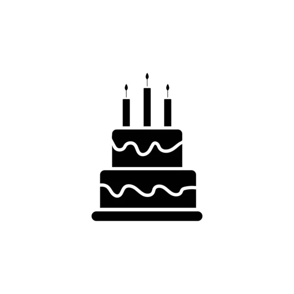 Cake sign icon vector illustration design — Stock Vector