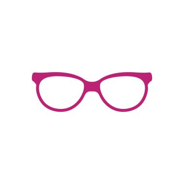 Gözlük sembolü vektör simgesi tasarımı