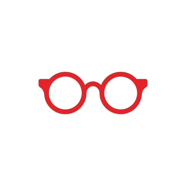 Gafas símbolo vector icono diseño — Archivo Imágenes Vectoriales
