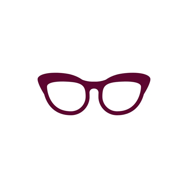 Projeto de ícone de vetor de símbolo de óculos — Vetor de Stock