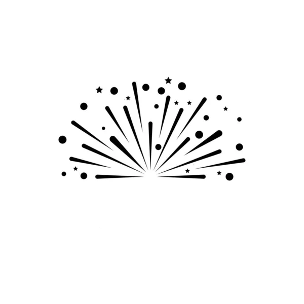 Feuer Arbeit Symbol Vektor Illustration Design Logo — Stockvektor