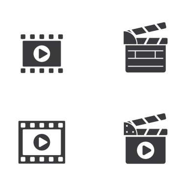 film vektör tasarım illüstrasyon