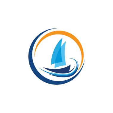 Cruise gemi vektör simgesi illüstrasyon tasarımı