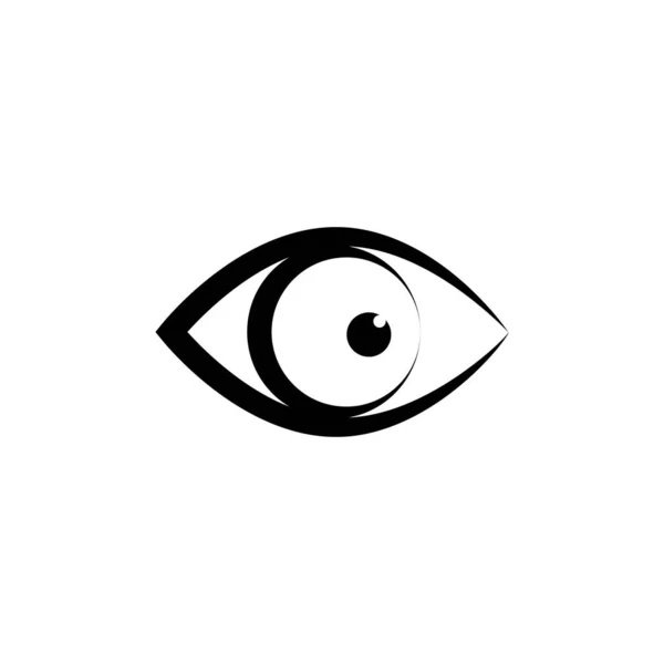 Conception de logo vectoriel Eye Care — Image vectorielle