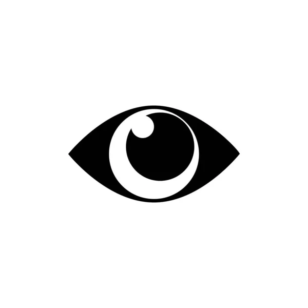 Diseño del logo del vector Eye Care — Archivo Imágenes Vectoriales