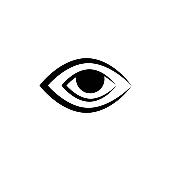 Conception de logo vectoriel Eye Care — Image vectorielle