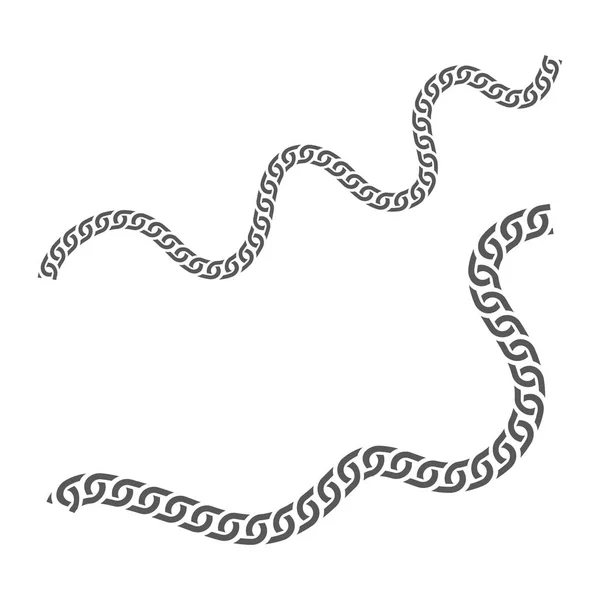 Diseño de ilustración de vector de cadena — Archivo Imágenes Vectoriales