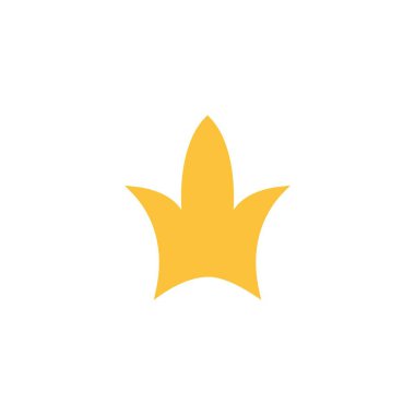 Crown Logo Şablon vektör simgesi
